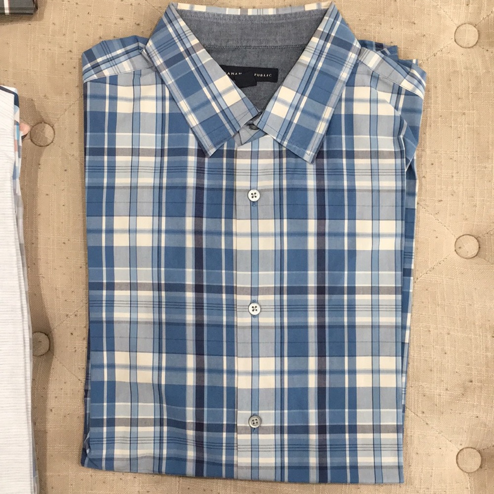 Banana Republic Slim Fit Button Up Shirt XL